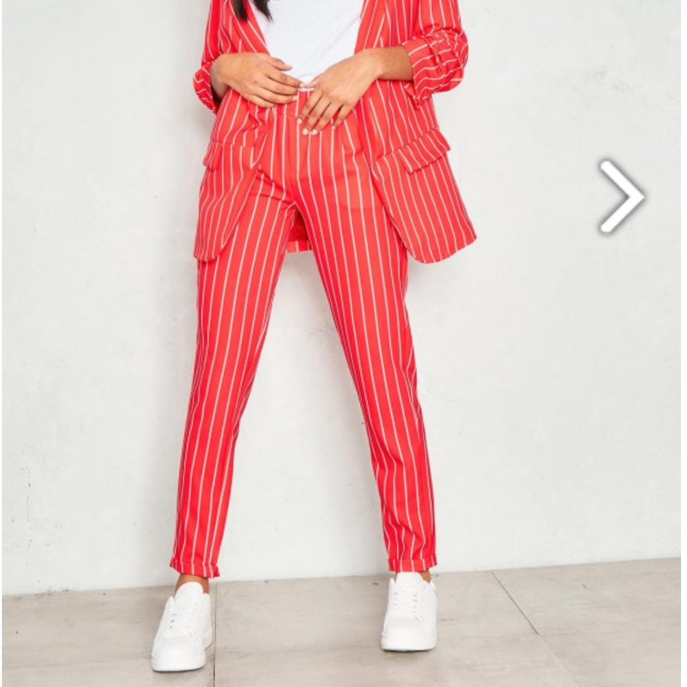 Pin-striped Pants